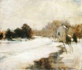 Invierno en Cincinnati John Henry Twachtman